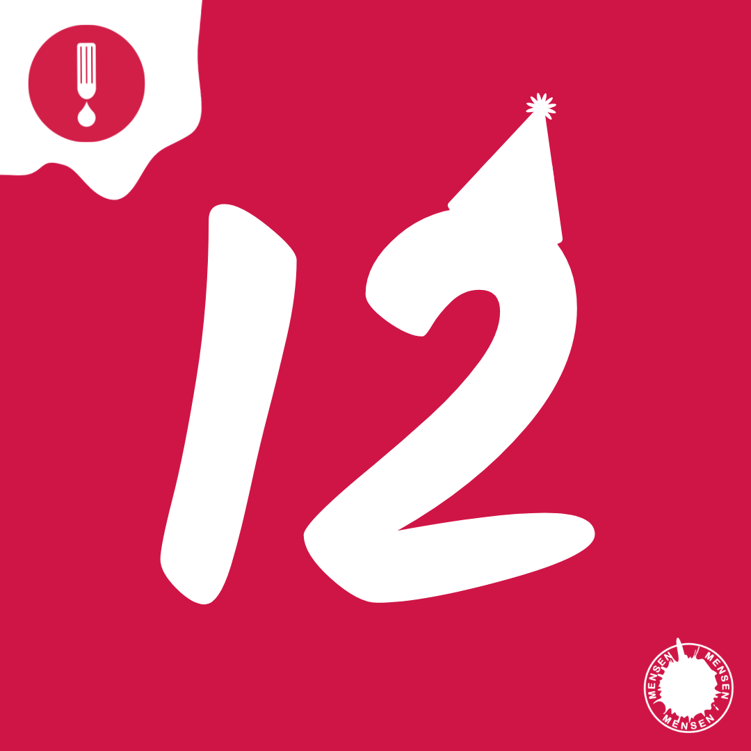 MENSEN FYLLER 12 ÅR