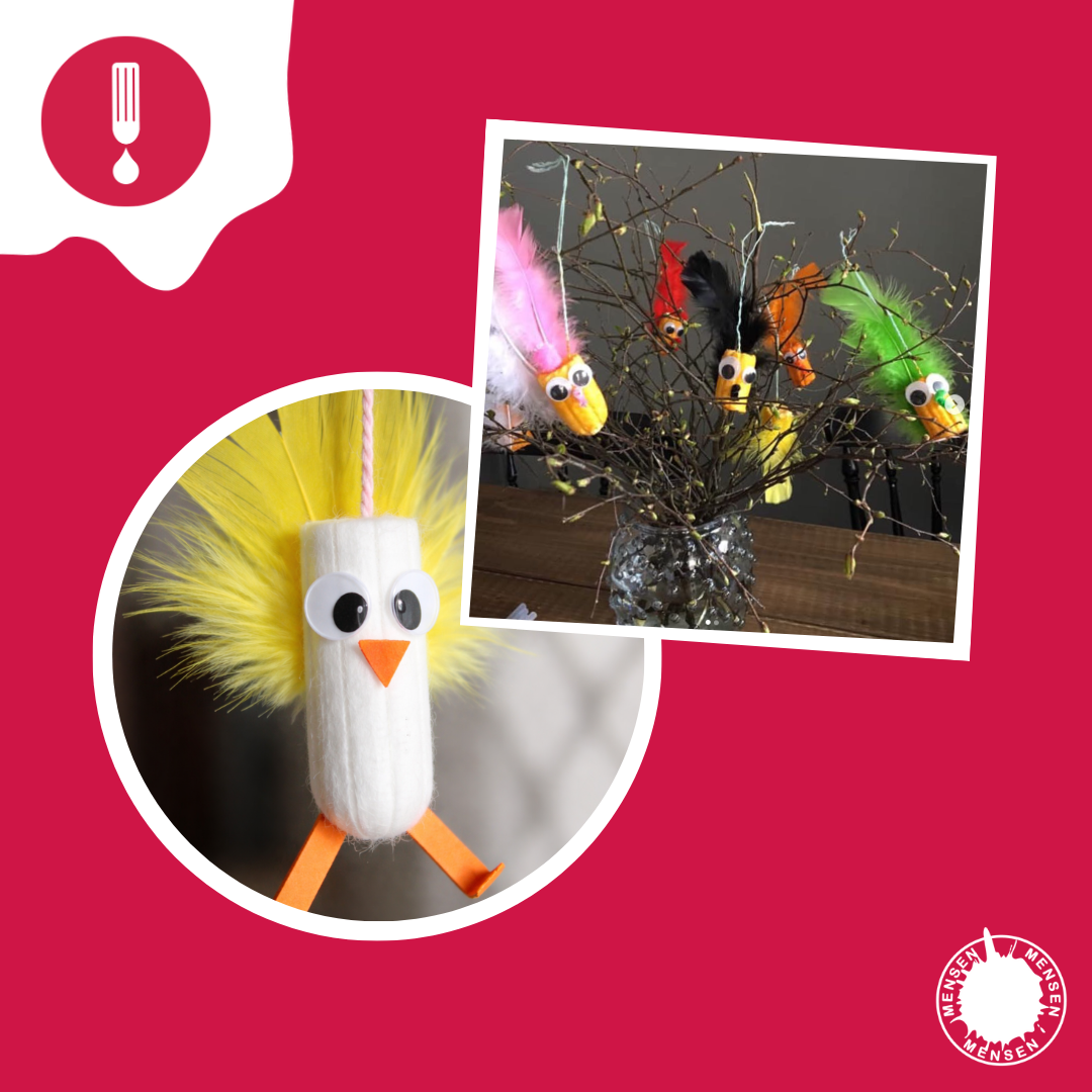 PÅSKPYSSLA MED TAMPONGER