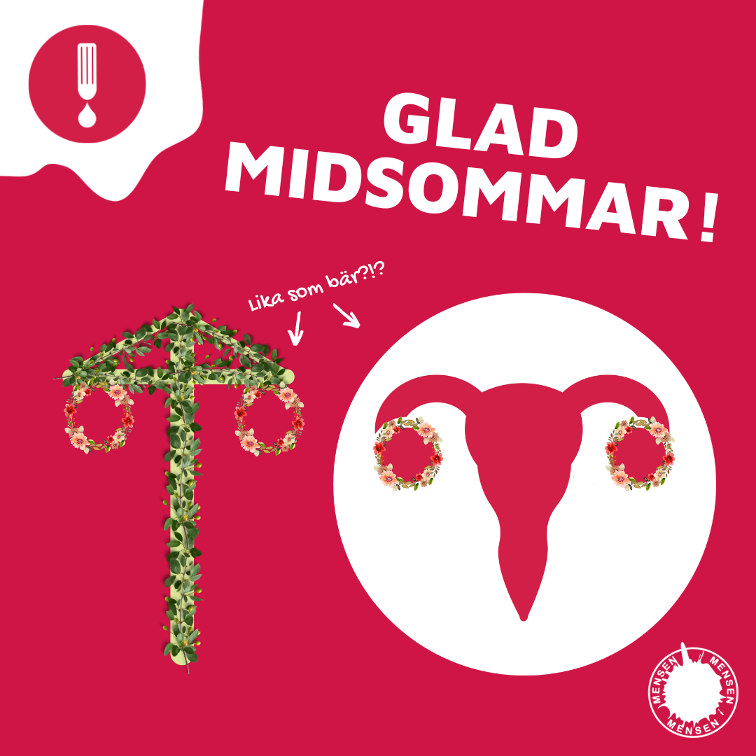 MENSEN ÖNSKAR GLAD MIDSOMMAR