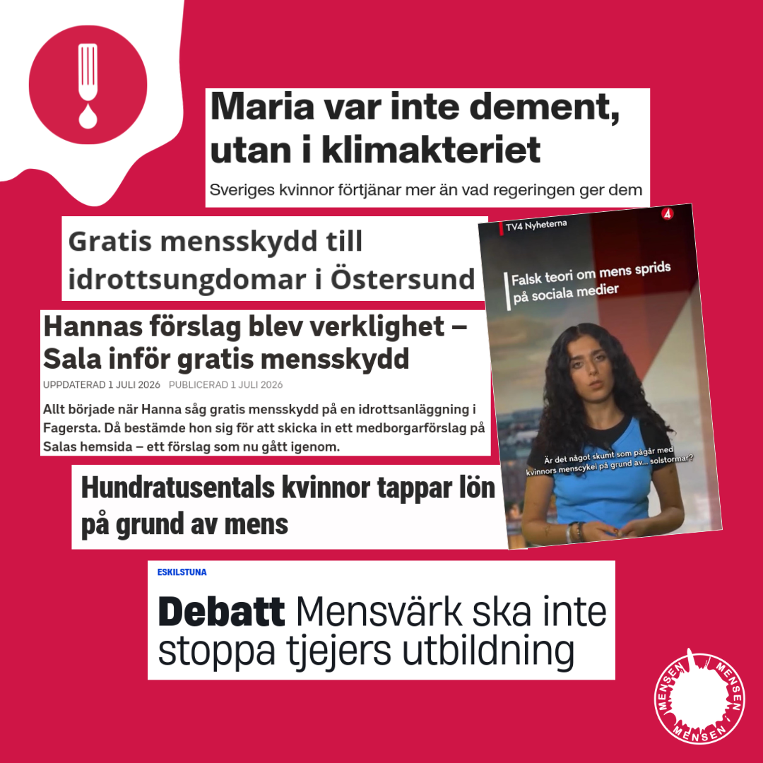 SOMMARENS MENSNYHETER